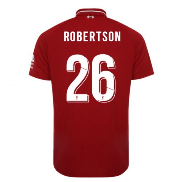 Camiseta Liverpool Primera equipo Robertson 2018-19 Rojo
